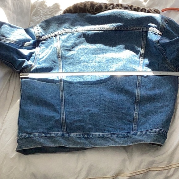 Levi’s trucker reversible leopard fur denim jacket - Picture 12 of 12